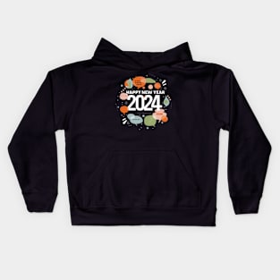 happy new year Kids Hoodie